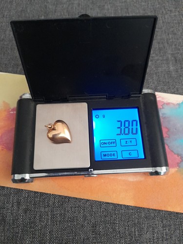 Gold herz anhänger - gold,