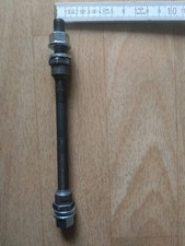 Vorderradachse Fahrrad 10mm x 170 Schwarz