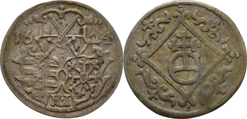 Sachsen dreier 1624 johann - sachsen,