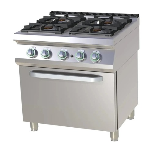 Gastro gas herd mit backofen - gastro,
