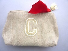 CLARINS PARIS COSMETIC TASCHE GOLD