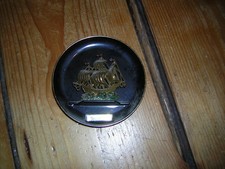 Wandteller Nordseebad Juist. Mont. Segelschiff. Wohl 70er Jahre