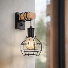 Wandleuchte vintage lampe e27 - wandleuchte,