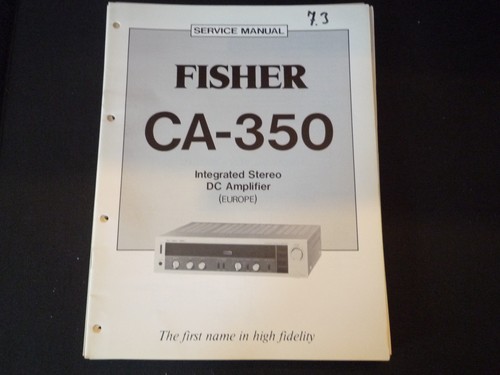 Original service manual - original,