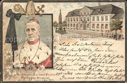 Koeln rhein erzbischof - rhein, philipp