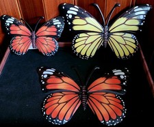 3er SET DEKO SCHMETTERLINGE
