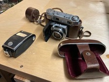 Kodak Retina IIIc mit Blitz
