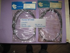2x Gaszug Honda MTX80 C HD06 - Bj.1982-84 - 17910-GC5-000  -Neuteil  - nos