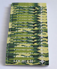 20 x Geocaching Logbuch für