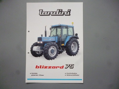 Landini blizzard traktor - 75,