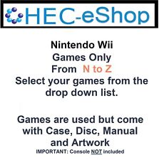 Nintendo Wii Spiele - Wählen