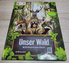 Edeka Stickeralbum - Unser Wald inkl. Abenteuerbuch vollständig gesammelt WWF