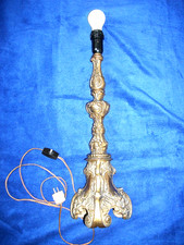 Barock Stehlampe Messing antik