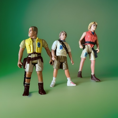 Jurassic park figuren 90er - 3x,