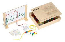 Zusammen schnüren | Fädelspiel | EDUCO