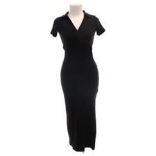 Divided by H&M, Polokleid, Größe: S, Schwarz, Baumwolle/Elasthan/Polyester #Y1g