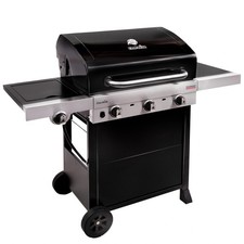 Char Broil Gasgrill mit Seitenbrenner 3 Brenner Seitenkocher BBQ Grillwagen