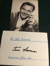 Zwei alte Autogramme Jack