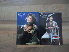 ** 2 Autogrammkarten *  Musical ** Rudolf  * Wien** sign **