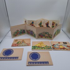 9x DDR Bastelbogen Ostern unbenutzt + Teilausgeschnittende  