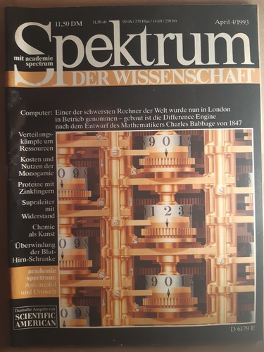 Spektrum der wissenschaft - spektrum,
