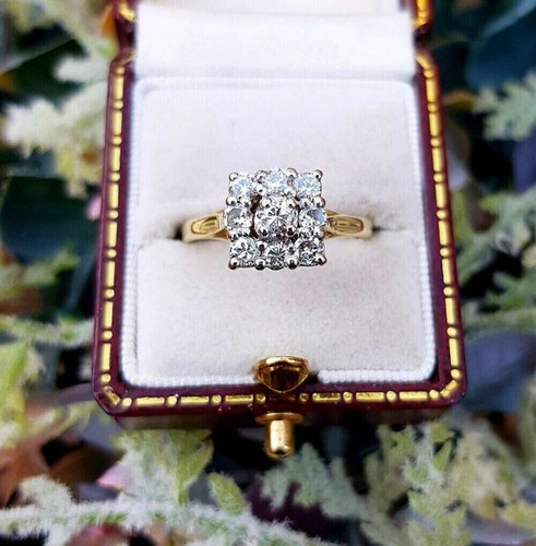 Diamant cluster hochzeit - kt,