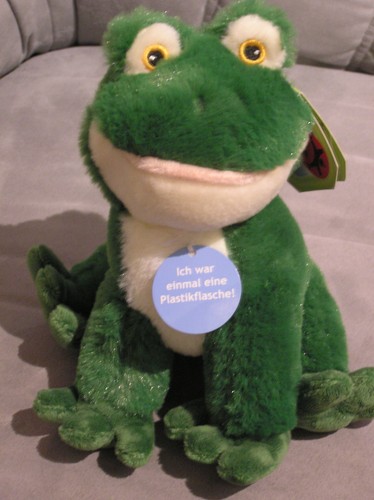 Plüschtier frosch grün - plüschtier,