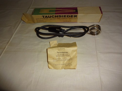 Ddr tauchsieder 600 watt ovp - ddr,