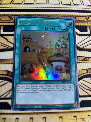 Yugioh ojama land gftp en110 - ojama,