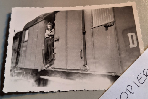 Altes foto vintage eisenbahn - foto,