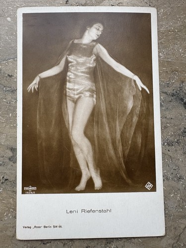 Postkarte schauspielerin leni - postkarte,
