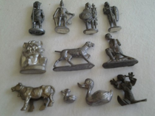 Metallfiguren konvolut - metallfiguren,