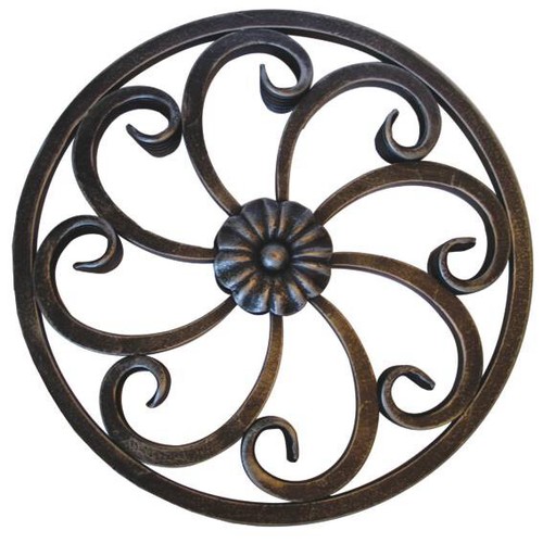 Rosette zierelement stahl tor - rosette,