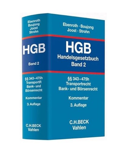 Handelsgesetzbuch hgb 2 - bd.,