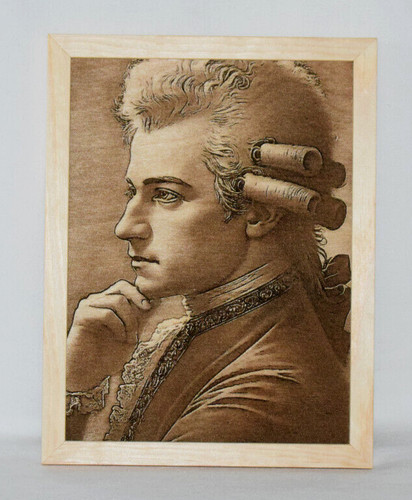 Wandbild porträt wolfgang - wandbild,