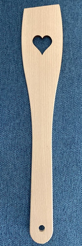 Pfannenwender holz herz - pfannenwender,