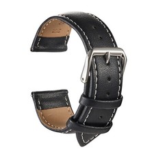 Echtleder uhrenarmband braun - echtleder,