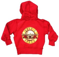 WoW AMPLIFIED Off.GUNS N'ROSES Kids Rock Star's Pulli HOODIE Zip JACKE g.104/110