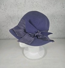 Mayser Modell Damen Hut Violett Mit Schleife Gr. 55