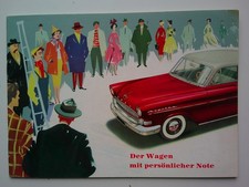 !! RARITÄT ! Opel Zubehör Prospekt Der Wagen mit der persönlichen Note