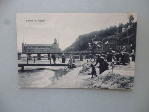 Ansichtskarte sellin rügen - a.,