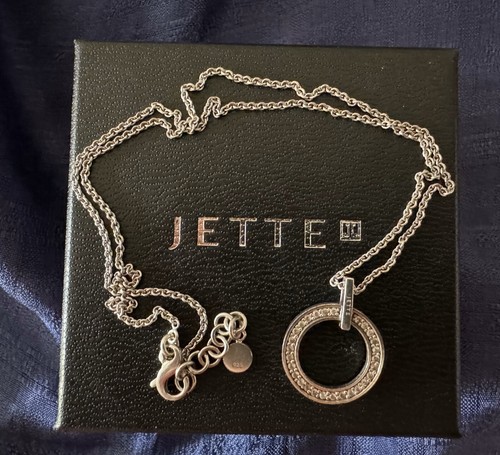Jette silberkette mit - -,