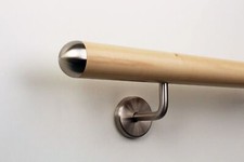 Ahorn Handlauf mit Halter