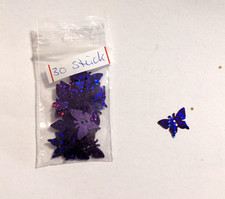 30 Pailletten " Schmetterling