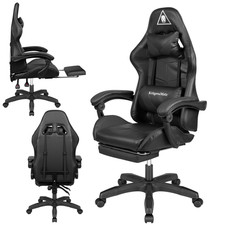 Gaming Gaming Stuhl Bürodrehstuhl Fußstütze Kruger&Matz