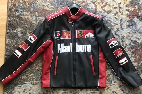 Werbung kunstlederjacke - werbung,