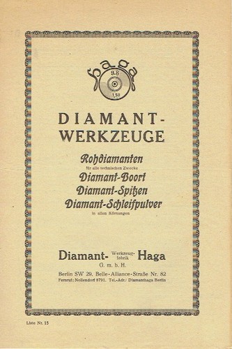 Diamant haga berlin prospekt - haga,