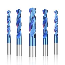 VHM Spiralbohrer 1,5mm 4mm 5mm Metallbohrer Vollhartmetall Bohrer Profibohrer