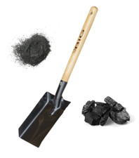 Ascheschaufel Klein Kohlenschaufel Hand Schmal Schaufel Stahl Mit Holzstiel 60cm