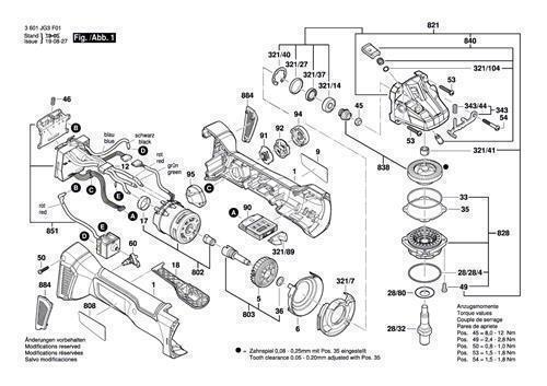 Bosch ersatzteile für gws - ersatzteile,